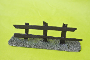 staccionata dopo il lavaggio