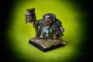 Nano Avventuriero,miniatura metallo 28mm Wargames Foundry,pittura giallinovagabondo