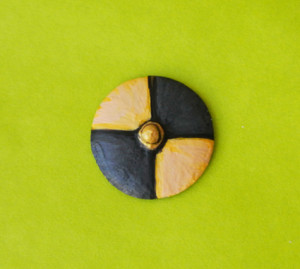 parte anteriore scudo terminata