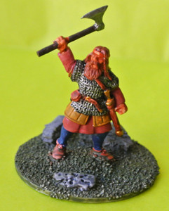 Capo Vikingo dopo il lavaggio con l'inchiostro