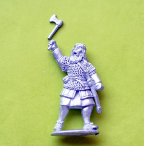 la miniatura del capo Vikingo danneggiata