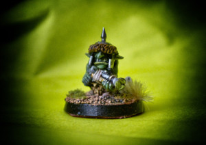 Kakkola,Warhammer 40.000,miniatura Plastica Games Workshop,pittura giallinovagabondo