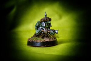 Kakkola,Warhammer 40.000,miniatura Plastica Games Workshop,pittura giallinovagabondo