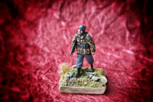 Panzergrenadiere,resina 1/72 Mig,pittura giallinovagabondo