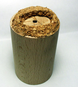 Plinto in legno e Sughero
