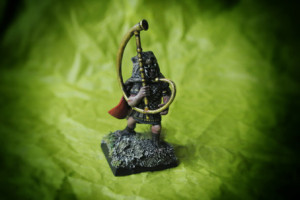 Cornicen Praetorian Guard,miniature 28mm plastica Warlord Games,pittura giallinovagabondo