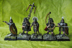 Praetorian Guard,miniature 28mm plastica Warlord Games,pittura giallinovagabondo