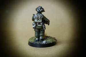 Canadian BREN LMG Infantry Squad,miniature 28 mm plastica Warlord Games,pittura giallinovagabondo