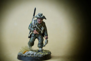 Canadian BREN LMG Infantry Squad,miniature 28 mm plastica Warlord Games,pittura giallinovagabondo