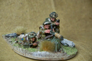 Canadian Army,Vickers MMG Team,Warlord Games,28mm metallo,pittura giallinovagabondo