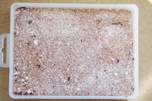 Sabbia di diverse granature