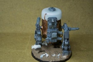 Lattina assassina vista posteriore, autocostruzione giallinovagabondo