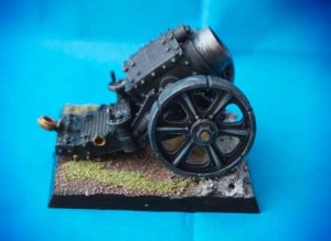 Zkaglia, miniatura resina scala 28mm Games Workshop, pittura giallinovagabondo