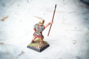 Early Imperial Romans Auxiliaries, miniatura 28mm plastica Warlord Games, pittura giallinovagabondo