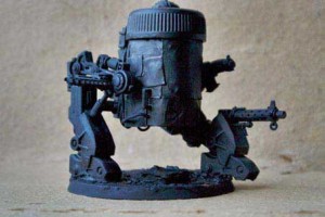 Lattina assassina preparata per la colorazione con primer nero, elaborazione giallinovagabondo