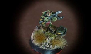 Gretchin Armiere, miniatura in metallo scala 28mm Games Workshop,pittura Giallinovagabondo