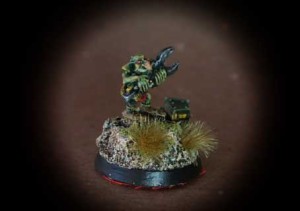 Gretchin Armiere, miniatura in metallo scala 28mm Games Workshop,pittura Giallinovagabondo