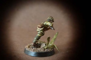 Imperial Japanese infantry,miniatura 28mm plastica Warlord Games,pittura giallinovagabondo