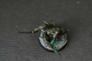 Japanese Officer,miniatura plastica 28mm Warlord Games,pittura giallinovagabondo