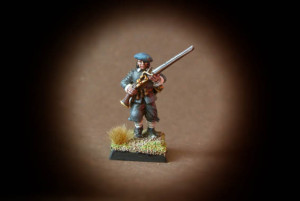 Moschettiere Scots Covenanters, 28mm Warlord Games,pittura giallinovagabondo