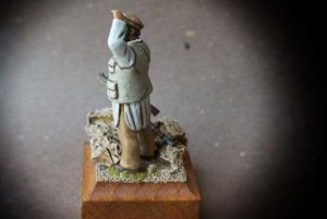 Combattente Talebano,miniatura Verlinden scala 1:35,pittura giallinovagabondo