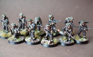 Jewish Brigade,miniature plastica 28mm,Warlord Games,pittura giallinovagabondo